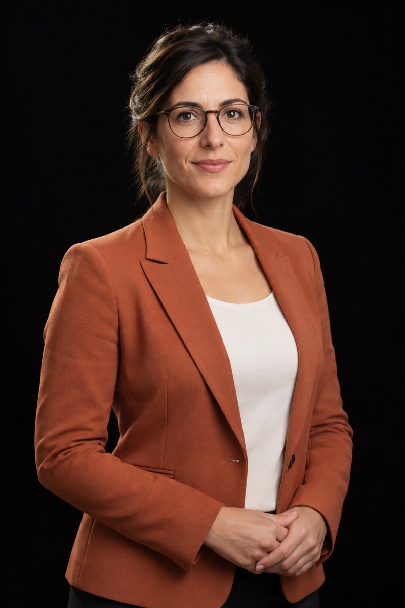 Claudia A., ritratto generato con IA